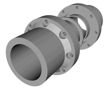 nimtoth mailme3d bride moteur vulcain 3D