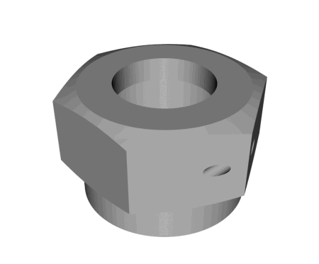 nimtoth mailme3d ecrou 3D